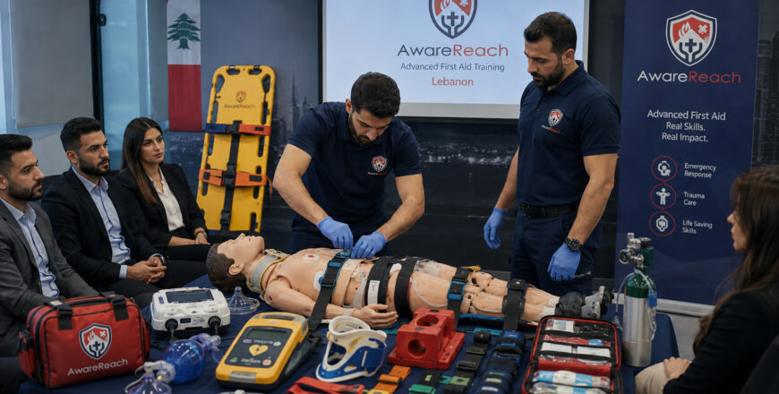 Advanced first responder training Lebanon — AwareReach Training Centre