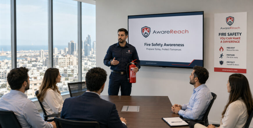 Fire safety awareness training Lebanon — AwareReach Training Centre