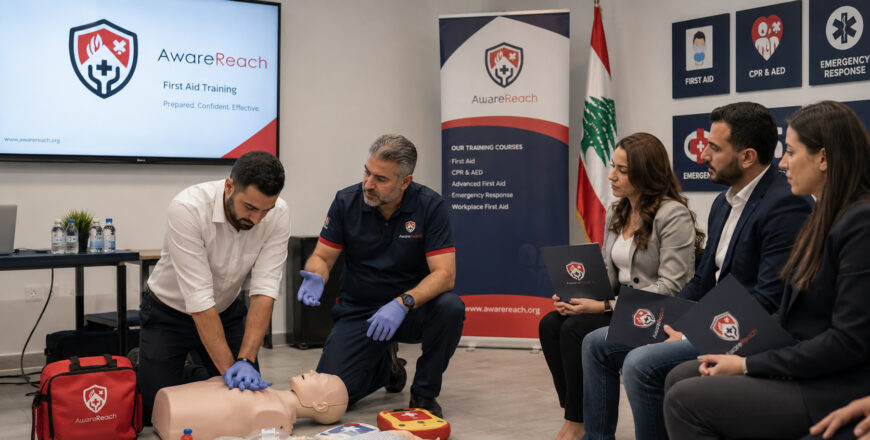 First responder instructor training Lebanon — AwareReach Training Centre