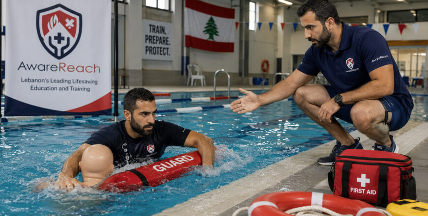 Lifeguard instructor training Lebanon — AwareReach Training Centre