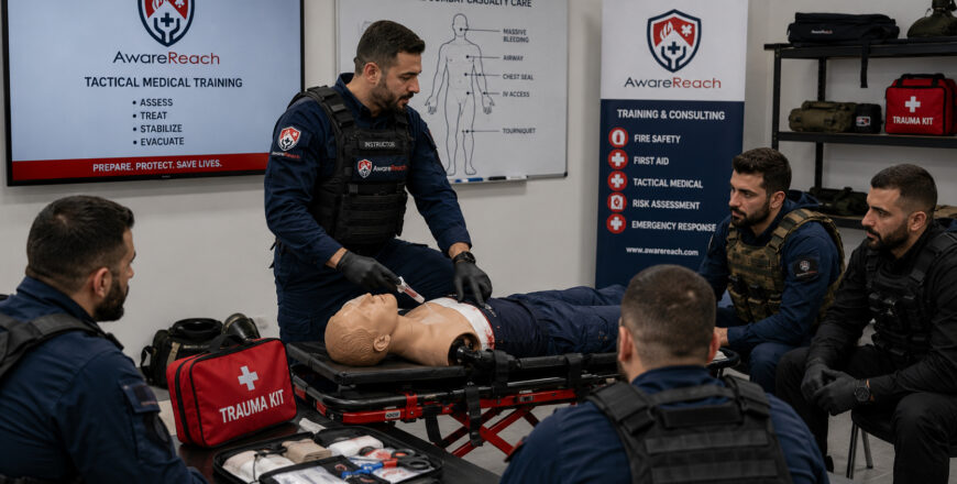 Tactical emergency responder training Lebanon — AwareReach Training Centre
