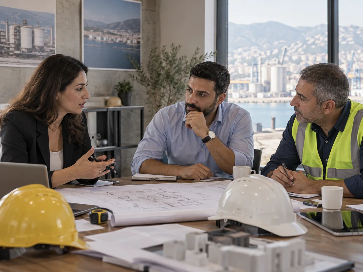 Safety planning meeting with organizational and operational leaders in Lebanon